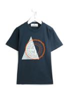 Stone Island Kids Geometric Print T-shirt