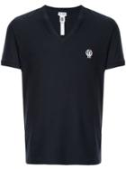 Dolce & Gabbana Underwear Deep V-neck T-shirt - Blue