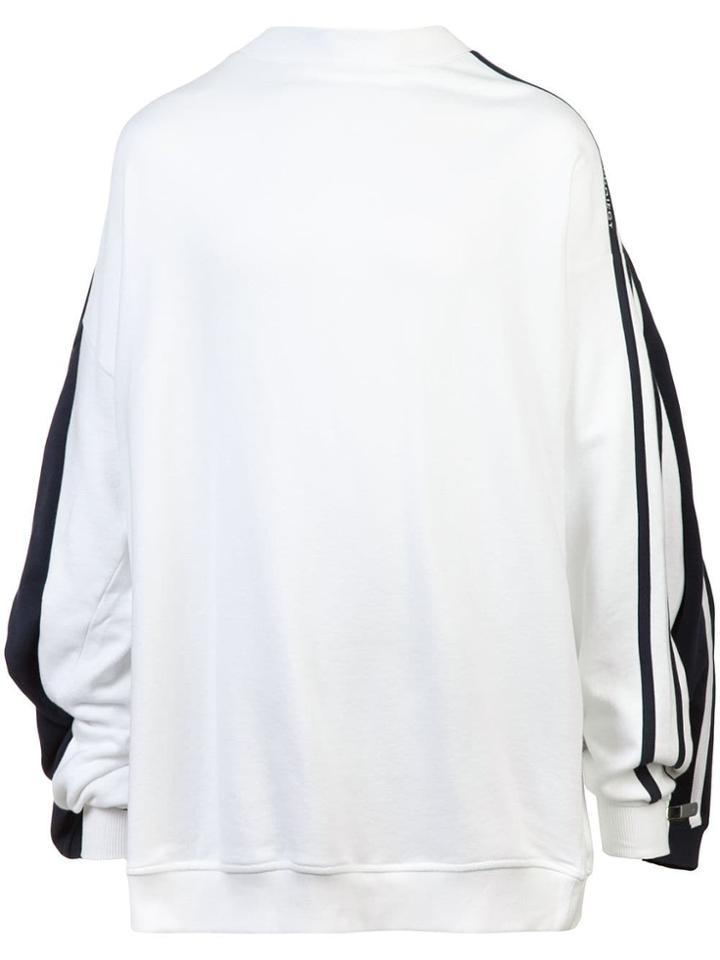 Y / Project Double Striped Sweatshirt - White