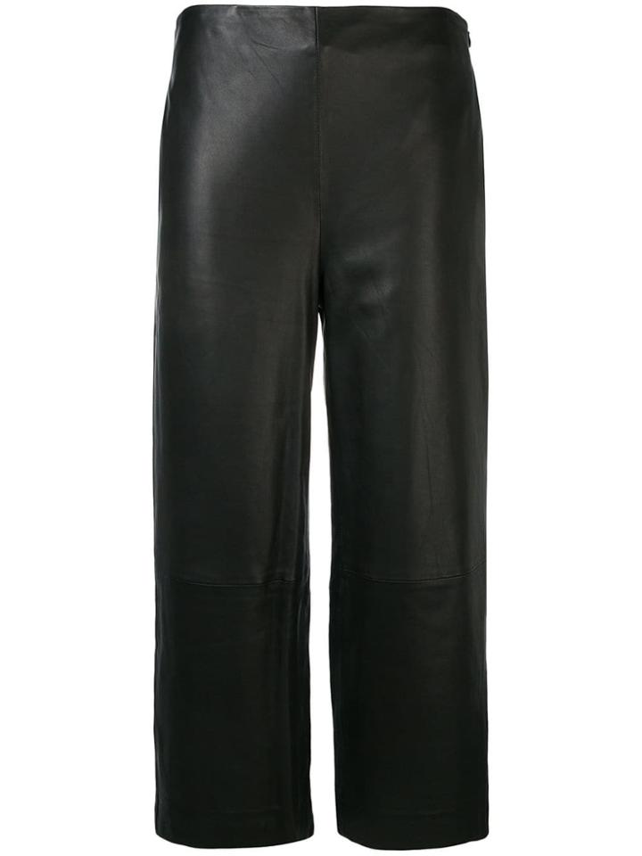 Vince Straight-leg Culottes - Black