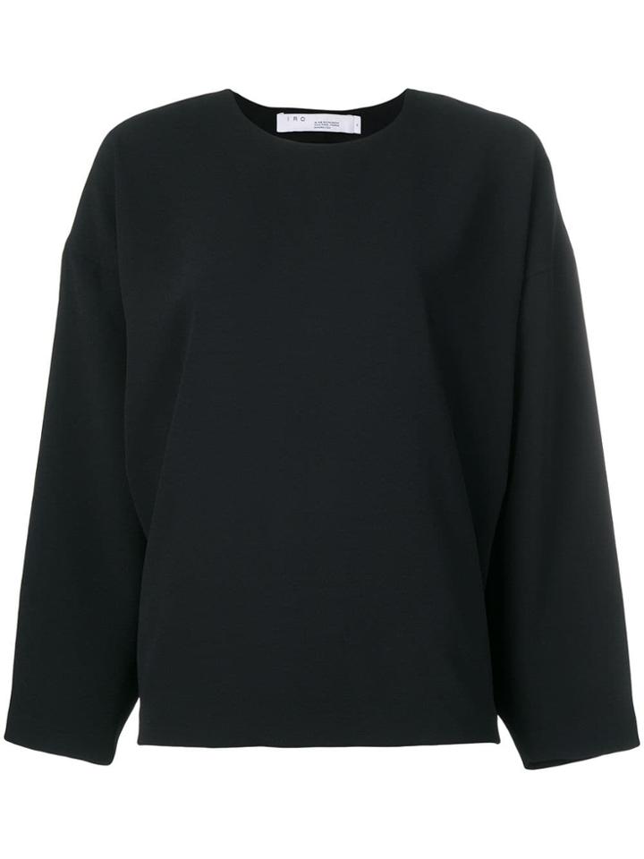 Iro Lithe Long Sleeve Top - Black