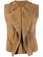 Aalto Draped Waistcoat - Neutrals