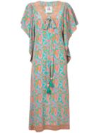 Figue Lena Paisley-print Midi Kaftan Dress - Multicolour