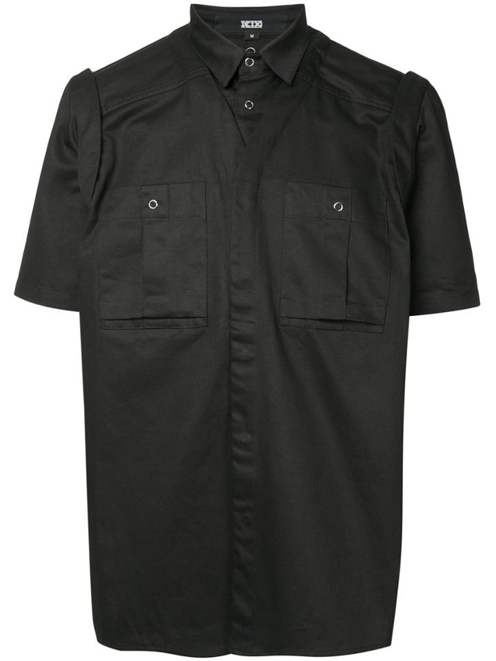 Ktz Short-sleeved Shirt - Black