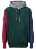 Aimé Leon Dore Colour Block Hoodie - Green