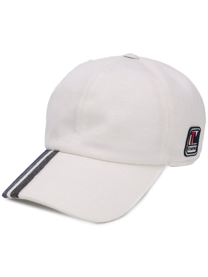 Z Zegna Embroidered Logo Cap - White
