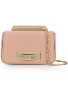 Elisabetta Franchi Latch Closure Mini Bag - Pink & Purple