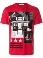 Givenchy Graphic Print T-shirt - Red