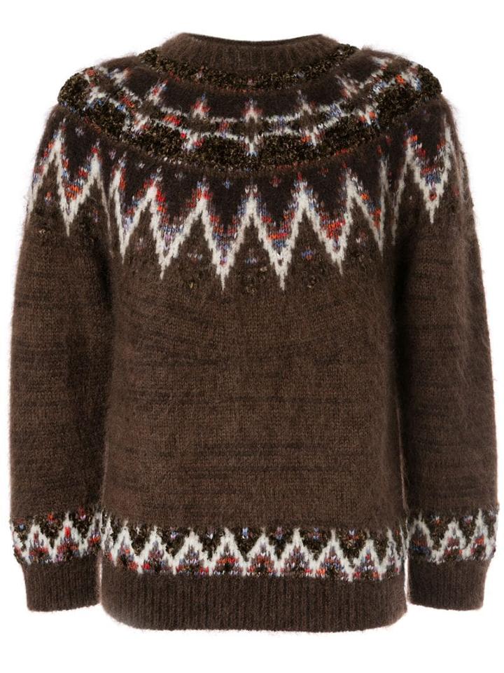 Coohem Nordic Jumper - Brown