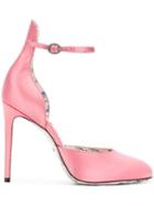 Gucci Buckled Pumps - Pink