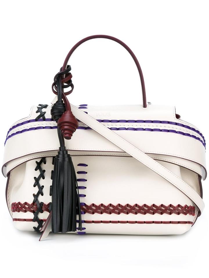Tod's 'wave' Tote, Women's, White