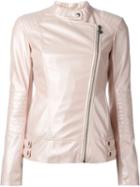 Twin-set Buckle Detail Biker Jackets