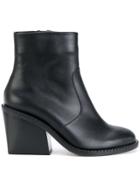 Robert Clergerie Mayan Ankle Boots - Black