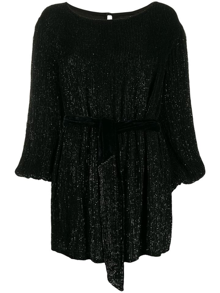 Retrofete Grace Mini Dress - Black