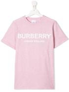 Burberry Kids Logo T-shirt - Pink