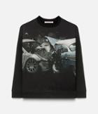 Christopher Kane Car Crash Sweatshirt, Women's, Size: Xs, Black, Cotton