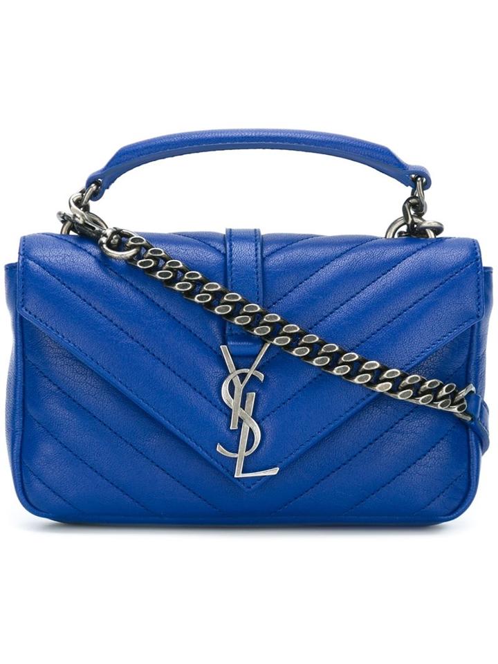Saint Laurent Mini 'monogram Collège' Tote