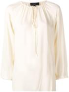 Theory Loose Fit Blouse - White