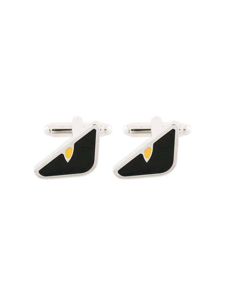 Fendi Bag Bugs Cufflinks - Metallic