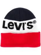 Levi's Levi's 228857 17 Navy Blue Leather/fur/exotic Skins->leather