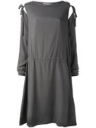 Société Anonyme Tied Sleeve Dress - Grey