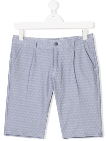 Manuel Ritz Kids Printed Shorts - Blue
