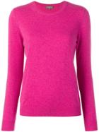 N.peal Round Neck Jumper - Purple