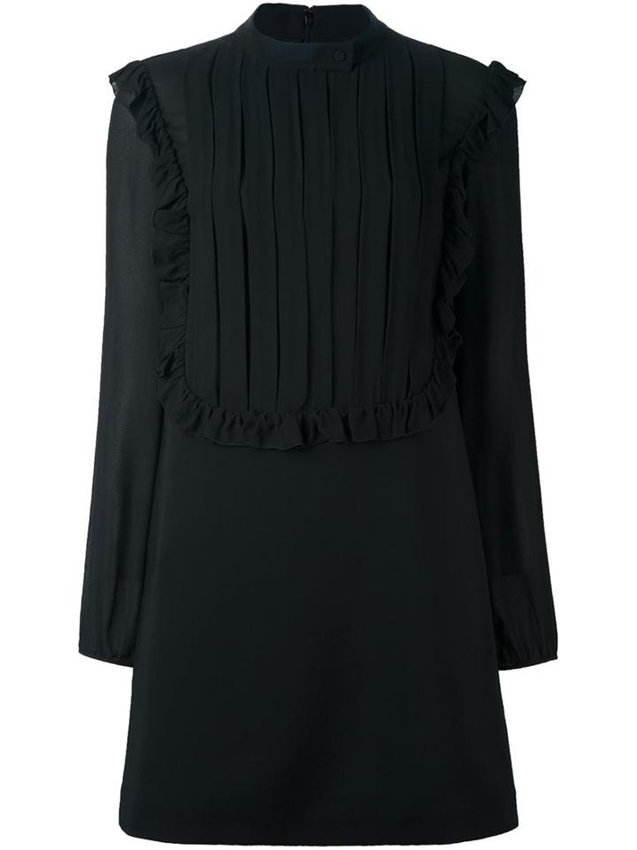 Giamba Shift Dress, Women's, Size: 40, Black, Viscose/spandex/elastane/polyester