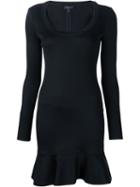Rag & Bone 'brianna' Dress, Women's, Size: 4, Black, Viscose/nylon/spandex/elastane