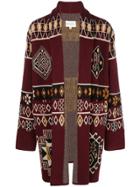 Etro Knitted Coat - Red