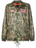 R13 Camouflage Shirt Jacket - Green