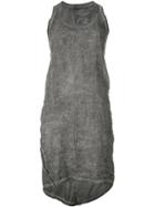Isaac Sellam Experience Crease Effect Tank Dress - Grey