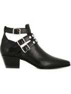 Saint Laurent Blake Ankle Boots, Women's, Size: 41, Black, Leather