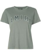 Amiri Logo Print T-shirt - Green