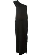 Andrea Ya'aqov One Shoulder Maxi Dress