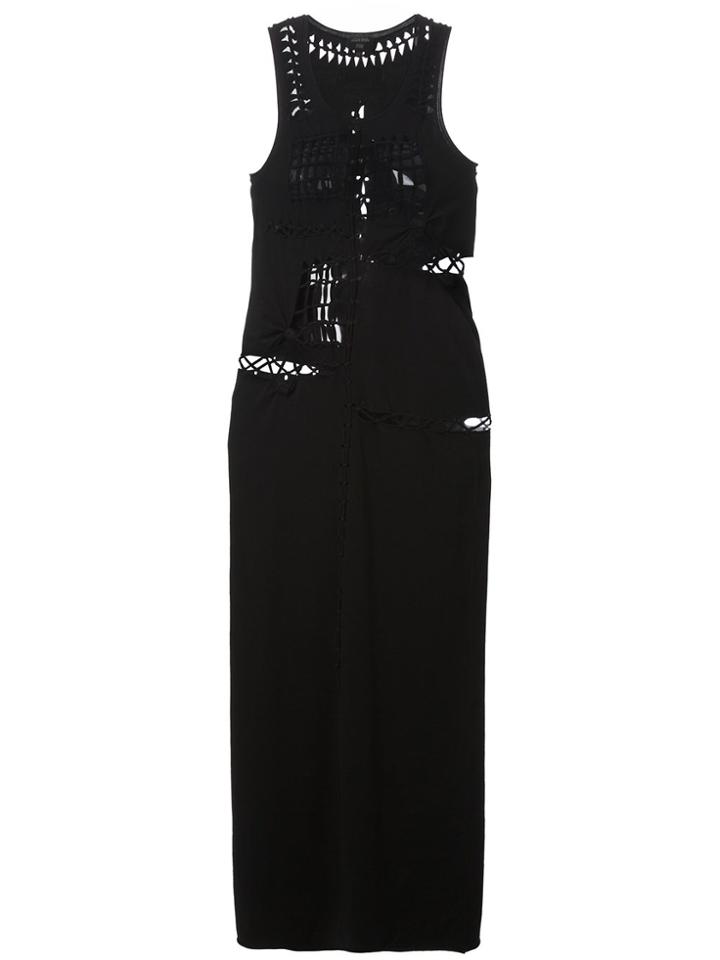 Jean Paul Gaultier Vintage Macrame Dress - Black