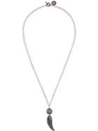 Carole Shashona 'the Imperial Soul Wing' Diamond Necklace, Women's, Metallic