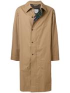 Lanvin Single Breasted Trench Coat - Nude & Neutrals
