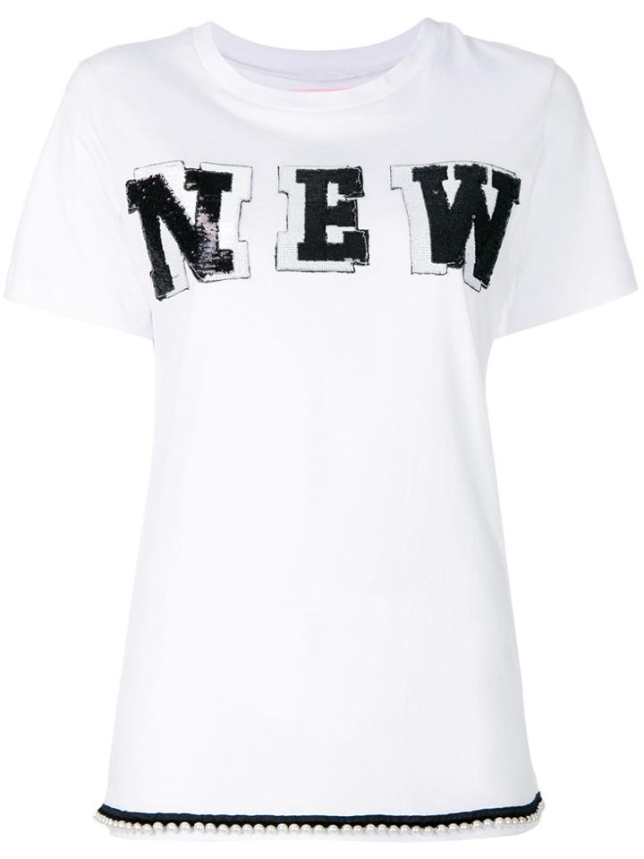 Femme By Michele Rossi New T-shirt - White