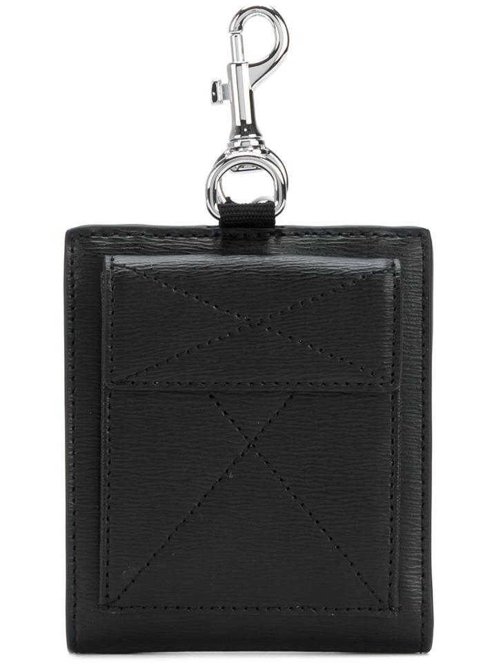 Versus Key Fob Billfold Wallet - Black