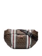 Burberry Xl Sonny Monogram Belt Bag - Brown