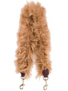 See By Chloé Fur Bag Strap - Brown