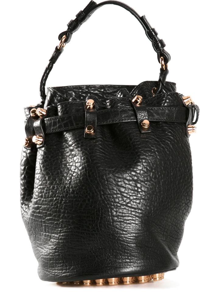 Alexander Wang Small 'diego' Bucket Shoulde Bag - Black