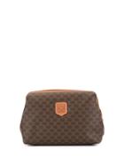 Céline Pre-owned Macadam Pattern Pouch - Brown