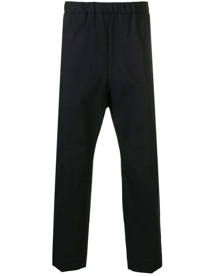 Jil Sander Pleated Trousers - Blue