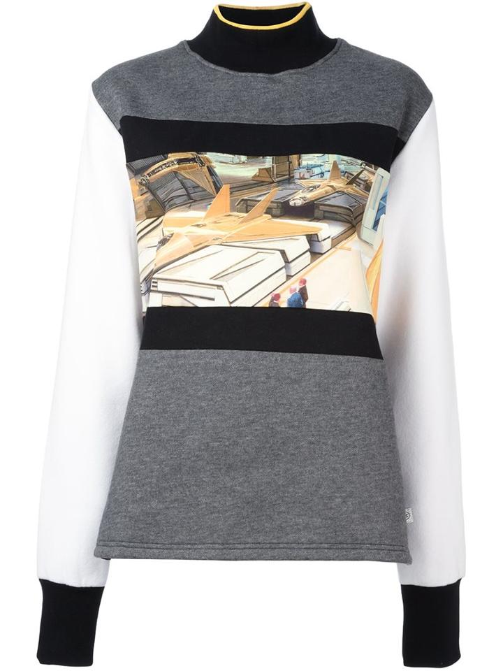 Opening Ceremony 'jets' Print Sweatshirt