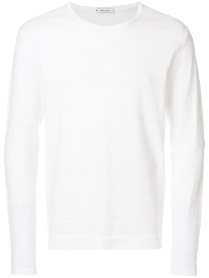 Paolo Pecora Round Neck Jumper - White