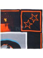 Givenchy Star Print Scarf - Black