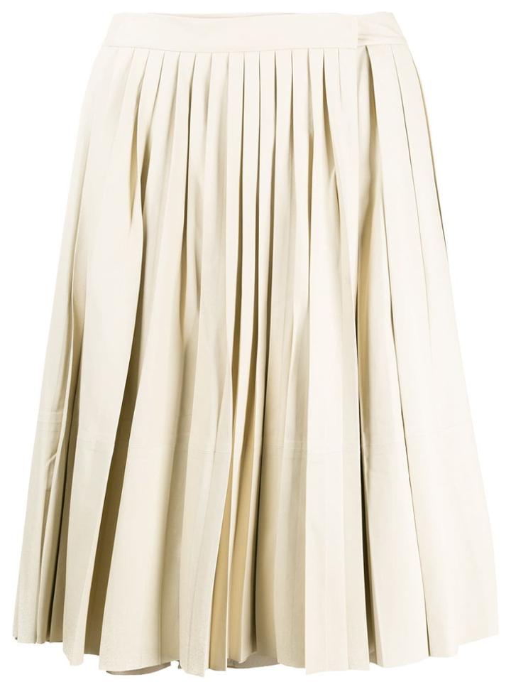 Yves Salomon Contrast Textured Jacket - Neutrals