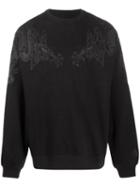 Maharishi Dragon Embroidery Sweatshirt - Black